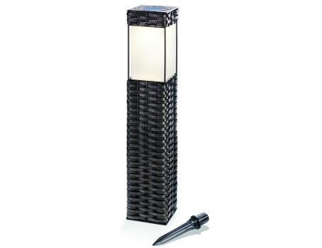 Rotan - Staande buitenlantaarn op zonne-energie